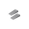 Cale de nivellement 90mm gris - jeu de 2 pièces