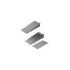 Cale de nivellement 90mm gris - jeu de 2 pièces
