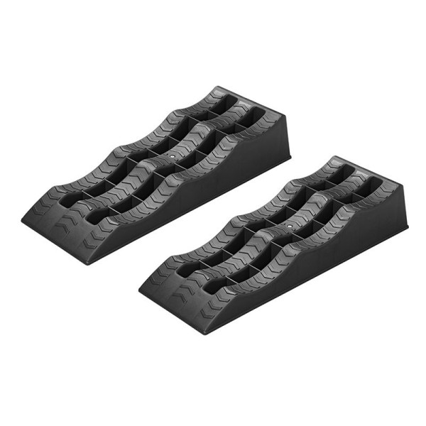 Cale de nivellement noir - jeu de 2 pièces