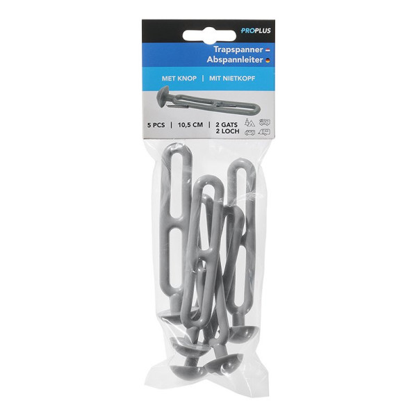 Tendeur échelle 10,5cm avec tête - jeu de 5 pièces