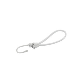 Tendeur elastique avec crochet blanc