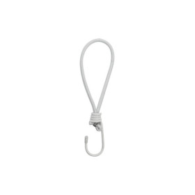 Tendeur elastique avec crochet blanc