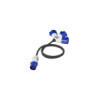 CEE prise triple 16A 150cm 3x1,5mm²