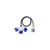 CEE prise triple 16A 150cm 3x2,5mm²