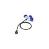 Câble adaptateur 150cm 3x2,5mm² fiche Schuko vers prise 3xCEE