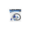 Câble adaptateur 150cm 3x1,5mm² fiche CEE vers prise 2xSchuko + 1xCEE