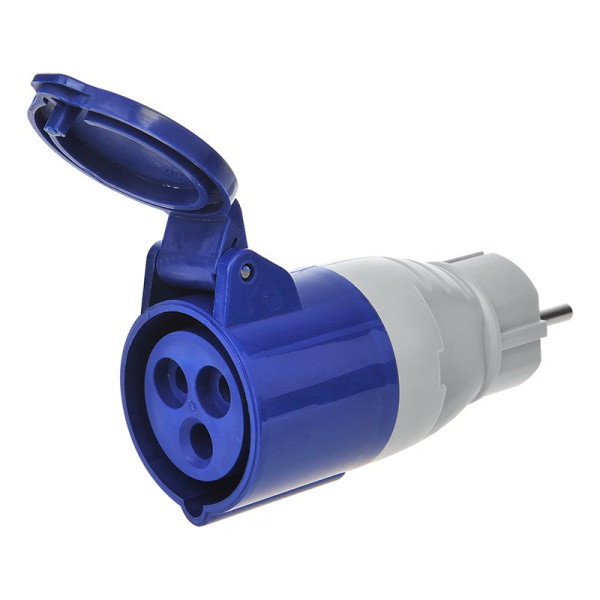 Adaptateur fiche Schuko vers prise CEE