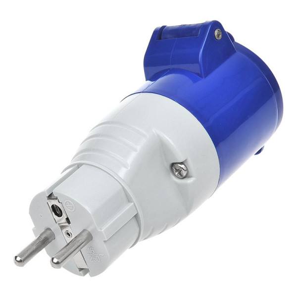 Adaptateur fiche Schuko vers prise CEE