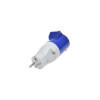 Adaptateur fiche Schuko vers prise CEE