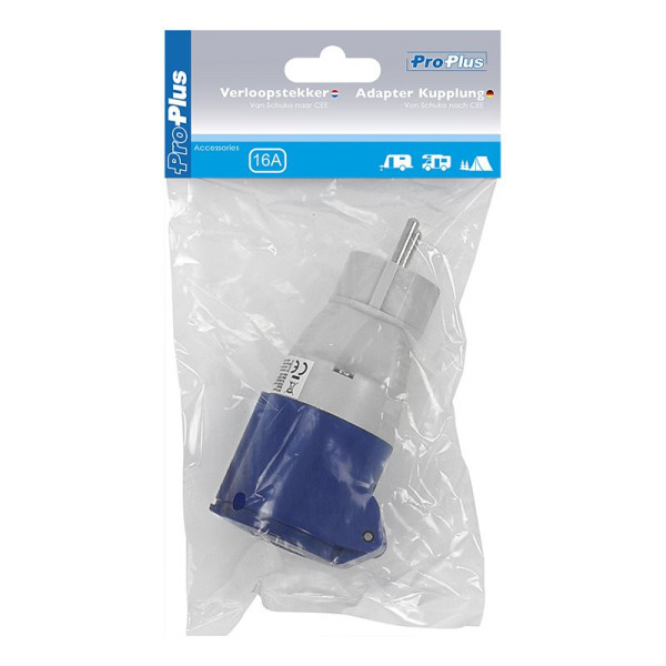 Adaptateur fiche Schuko vers prise CEE