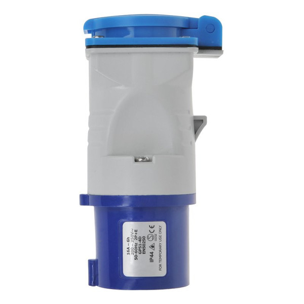 Adaptateur fiche CEE vers prise Schuko