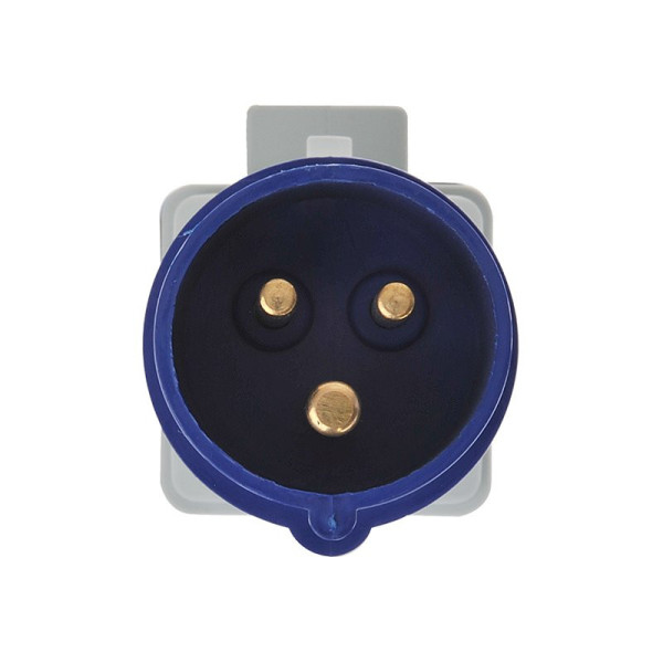 Adaptateur fiche CEE vers prise Schuko