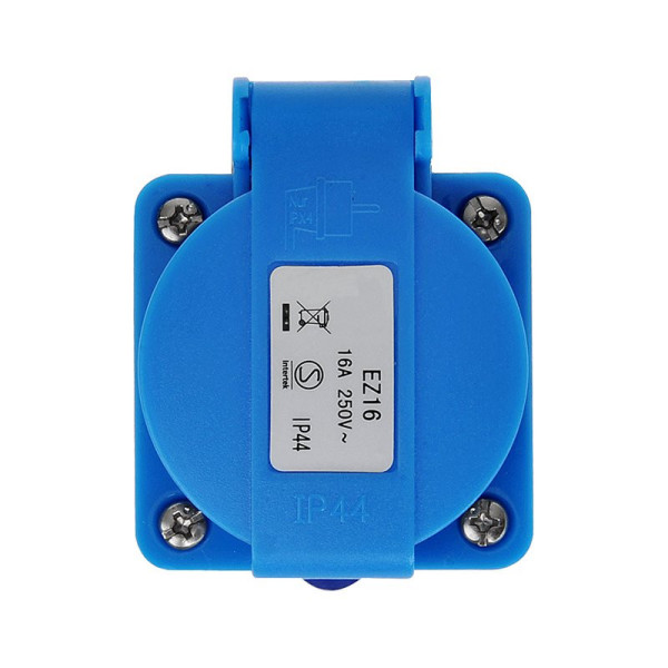 Adaptateur fiche CEE vers prise Schuko
