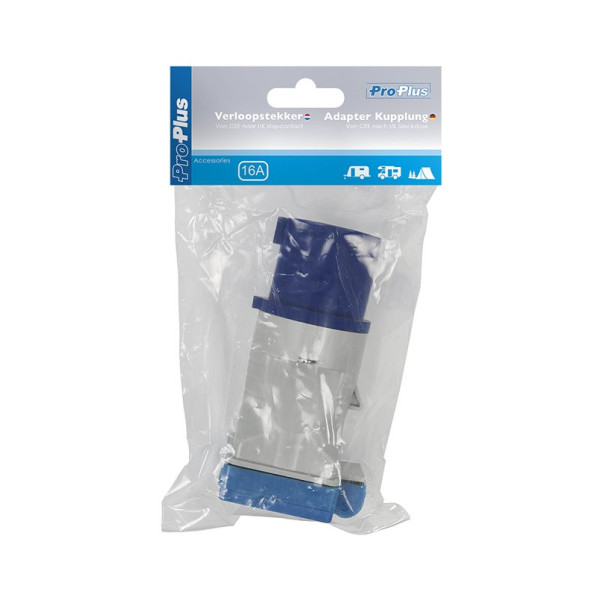 Adaptateur fiche CEE vers prise UK