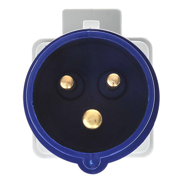 Adaptateur fiche CEE vers prise francaise