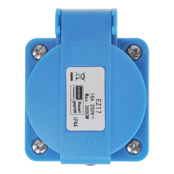 Adaptateur fiche CEE vers prise francaise