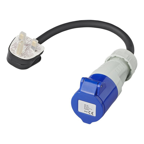 5mm² fiche UK vers prise CEE