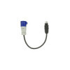 Câble adaptateur 40cm 3x1,5mm² fiche Suisse vers prise CEE