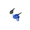 Câble adaptateur 150cm 3x2,5mm² fiche Schuko vers prise coudée CEE + prise Schuko