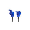 Câble adaptateur 150cm 3x2,5mm² fiche Schuko vers prise coudée CEE + prise Schuko