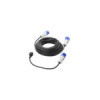 Kit CEE : câble d'extension 20M 3x2,5mm + câble adaptateur 40cm prise Schuko à CEE dans sac