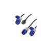 Kit CEE : câble d'extension 20M 3x2,5mm + câble adaptateur 40cm prise Schuko à CEE dans sac