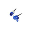 Câble adaptateur 150cm 3x2,5mm² fiche CEE vers prise coudée CEE + prise Schuko