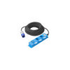 Triple prise (2xSchuko + 1x2-USB) 20M CEE 3x 1