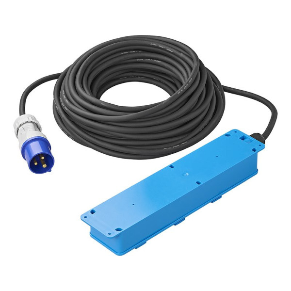 Triple prise (2xSchuko + 1x2-USB) 20M CEE 3x 1,5 mm²