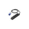 Quadruple prise Schuko 1.5M CEE