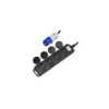 Quadruple prise Schuko 1.5M CEE