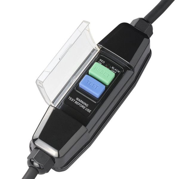 Câble adaptateur 120cm 3x1.5mm² CEE + disjoncteur de fuite à la terre