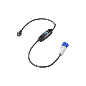 Câble adaptateur 150cm 3x 2.5mm² Schuko vers CEE + disjoncteur différentiel