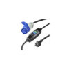 Câble adaptateur 150cm 3x 2.5mm² Schuko vers CEE + disjoncteur différentiel