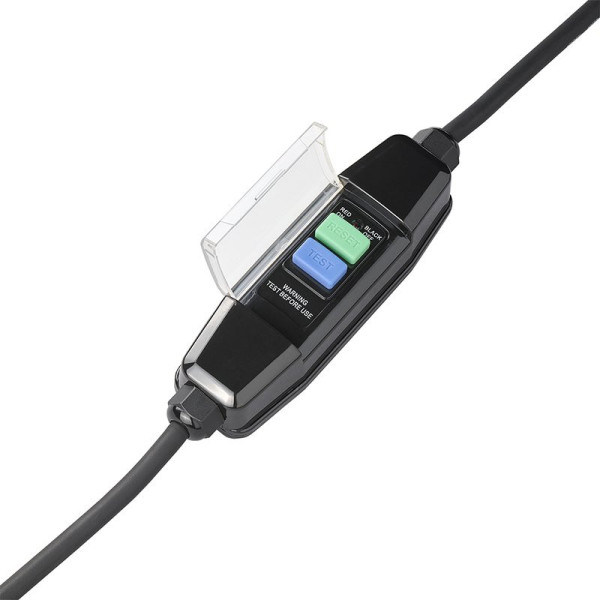 Câble adaptateur 150cm 3x 2.5mm² Schuko vers CEE + disjoncteur différentiel