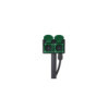 Prise de jardin Schuko double avec piquet 2M 3x2,5mm²