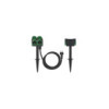 Prise de jardin Schuko quadruple avec piquet 2M 3x2,5mm²