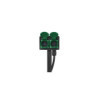 Prise de jardin Schuko quadruple avec piquet 2M 3x2,5mm²