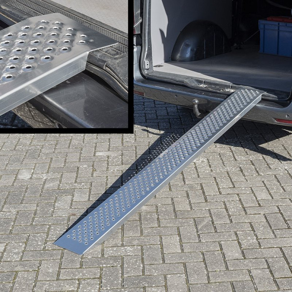 Rampe de chargement aluminium 200x21cm 200kg par pièce