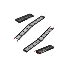 Rampe de chargement acier pliable 203x28cm 340kg par pièce