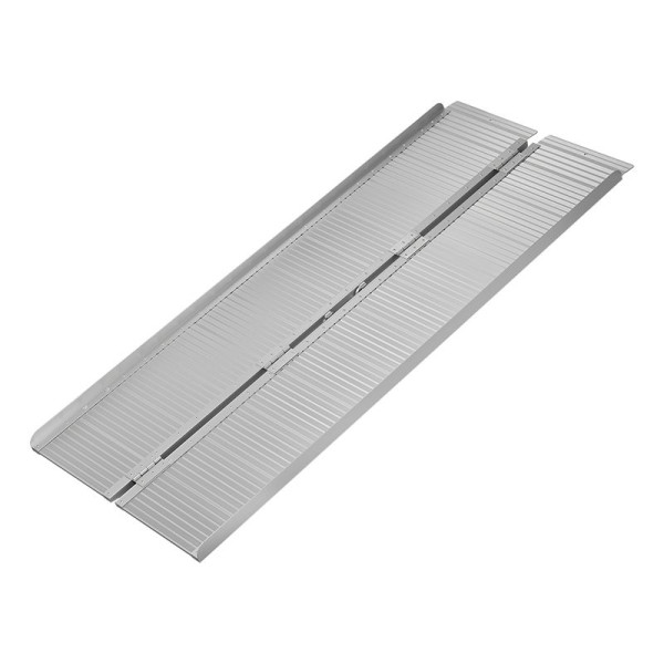 Rampe de chargement alu pliable pour fauteuil roulant 183x73cm 270kg