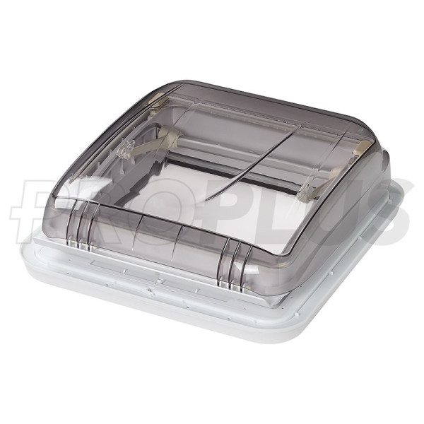 Lanterneau 400x400 mm sans ventilation permanente transparente
