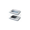 Lanterneau 700x500 mm sans ventilation permanente transparent led