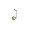 AL-KO Roue jockey Premium avec manomètre à bille Ø48 mm bandage caoutchouc 230 x 80 mm 300 kg