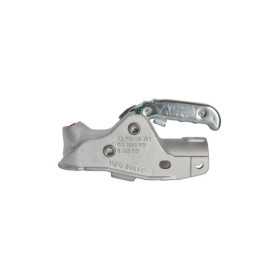 AL-KO Tête d'attelage AK270 rond Ø35/40/45/50 mm 2700 kg avec serrure et boule de sécurité