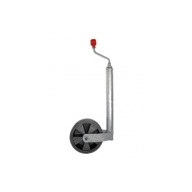 AL-KO Roue jockey Plus Ø48 mm jante plastique bandage caoutchouc 215 x 65 mm 150 kg