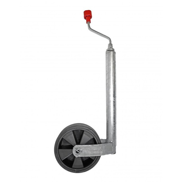 AL-KO Roue jockey Plus Ø48 mm jante plastique bandage caoutchouc 215 x 65 mm 150 kg