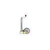 AL-KO Roue jockey pliable automatiquement Ø60 mm bandage caoutchouc 200 x 50 mm 500 kg