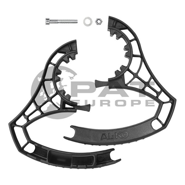 AL-KO poignée de manœuvre noir pour tube de roue jockey Diam.48 mm