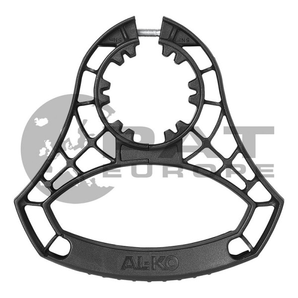 AL-KO poignée de manœuvre noir pour tube de roue jockey Diam.48 mm